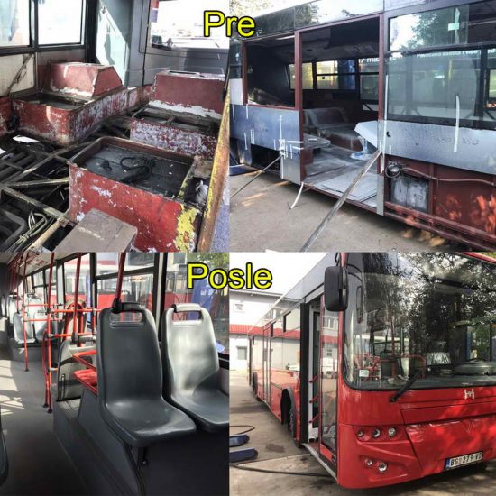 Reparacija autobusa